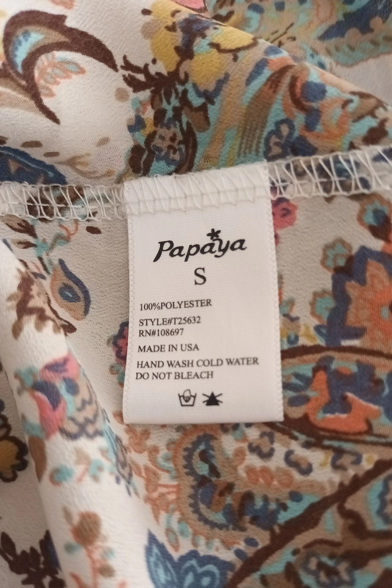 Top/Bluson met Paisley Print T.S. – photo 4